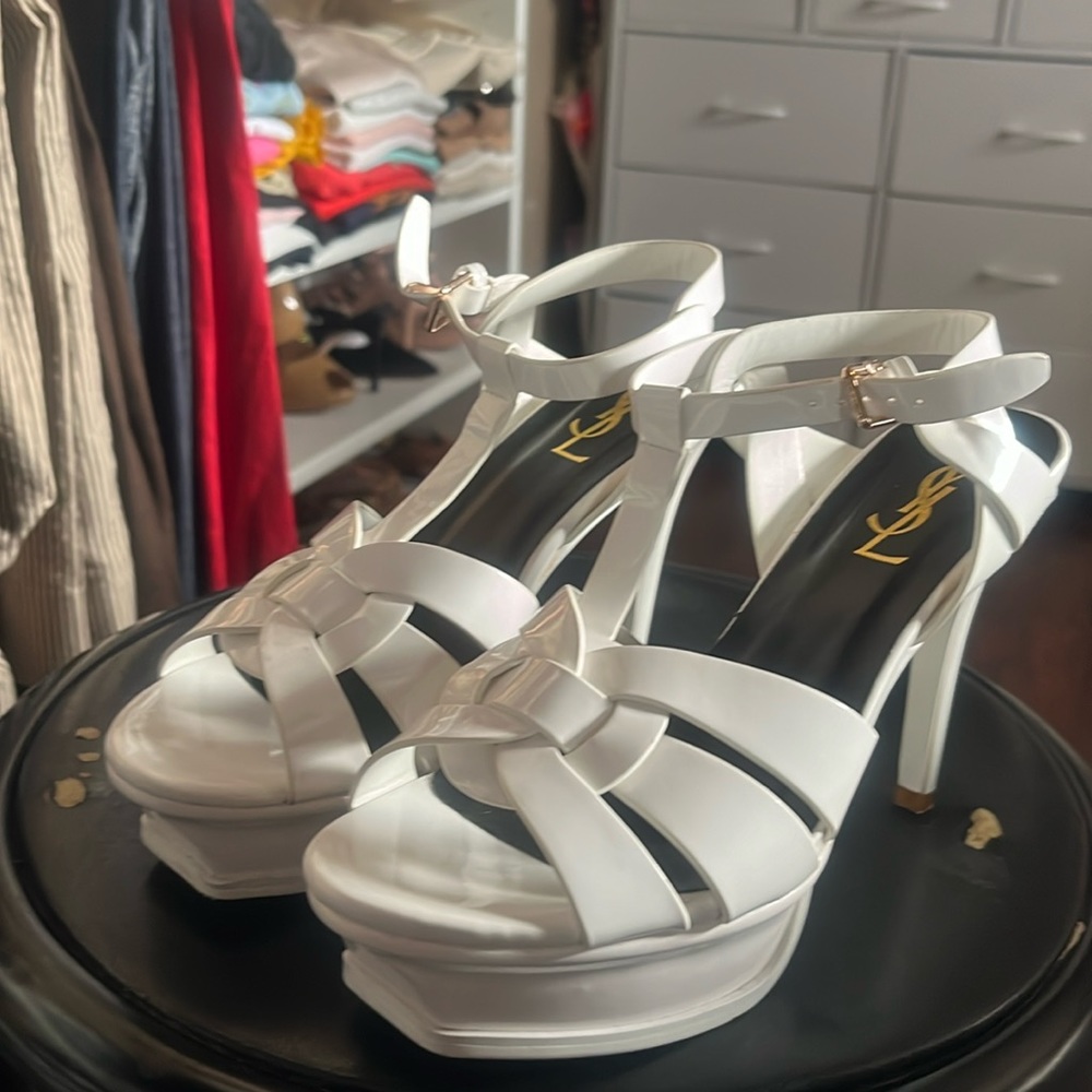 YsL look a like Heels with Platforms